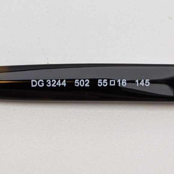 🕶️Dolce&Gabbana DG3244 502 Eyeglasses 55/16 145 /ALJ809🕶️​​ - Picture 6 of 6